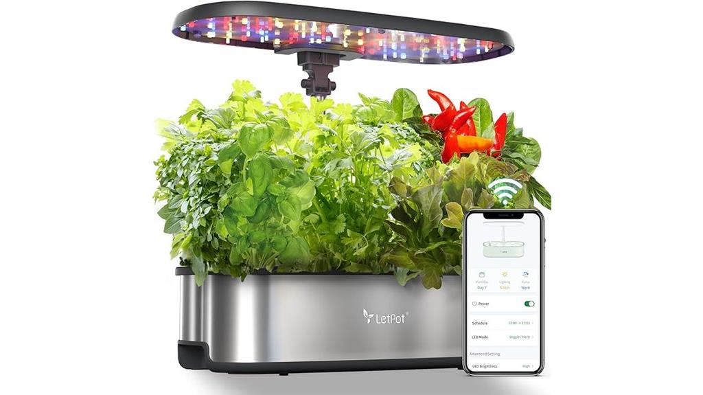 12 pod hydroponic system