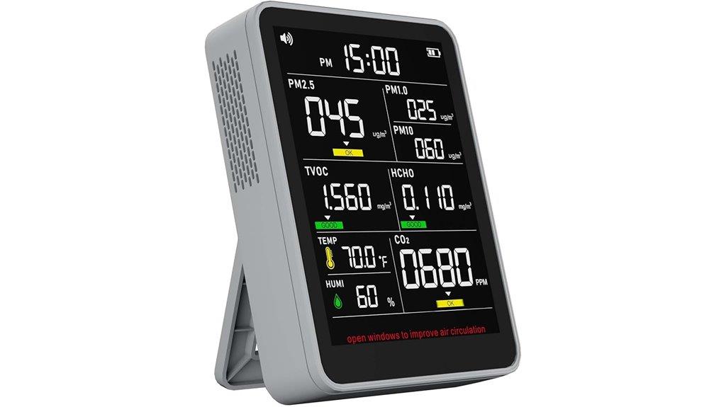 13 in 1 air quality monitor