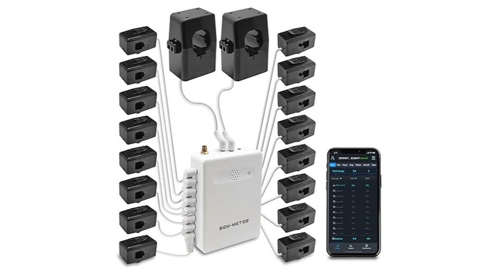 16 circuit smart energy monitor