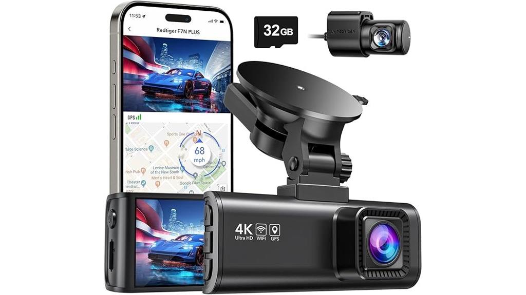 4k hd dash cam