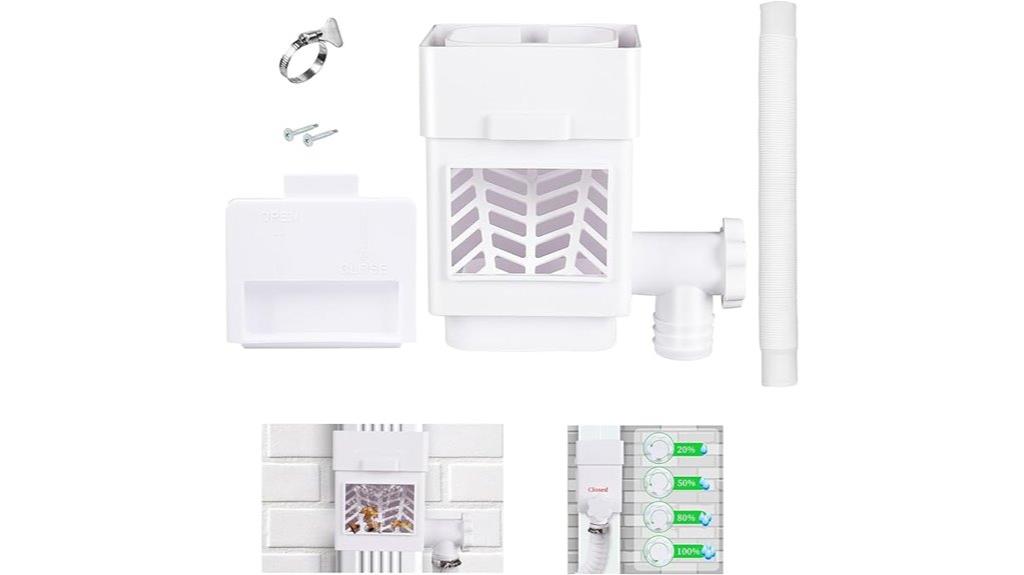 adjustable rainwater diverter kit