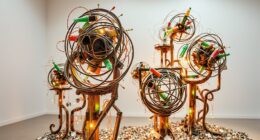 art from recycled materials