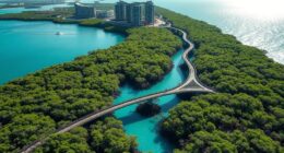 artificial mangroves for coastal defense