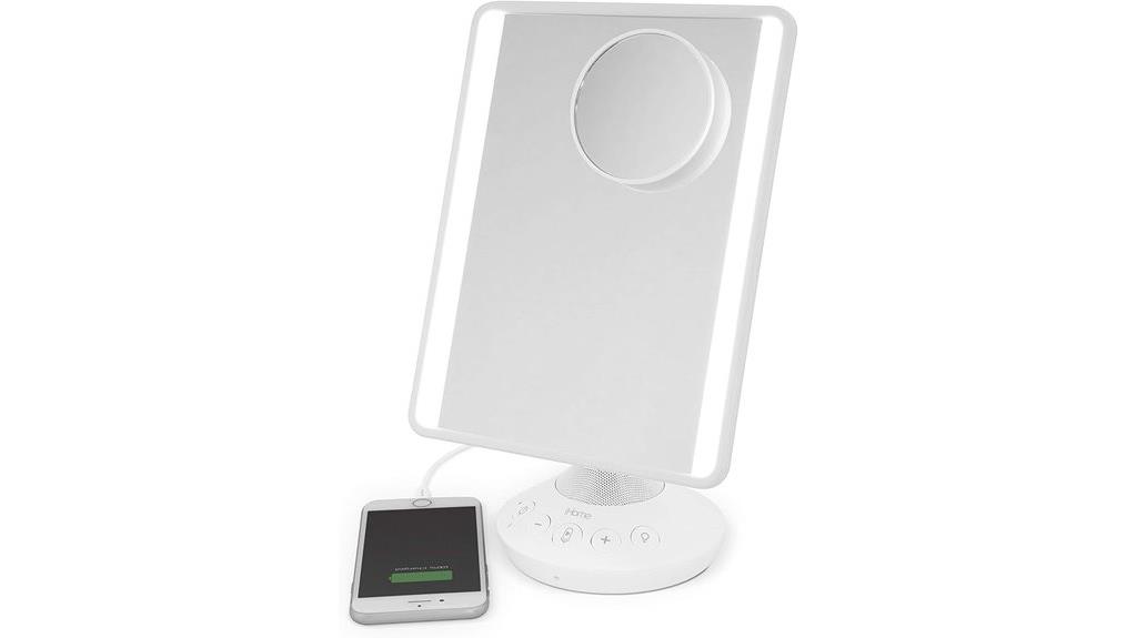 bluetooth led vanity mirror