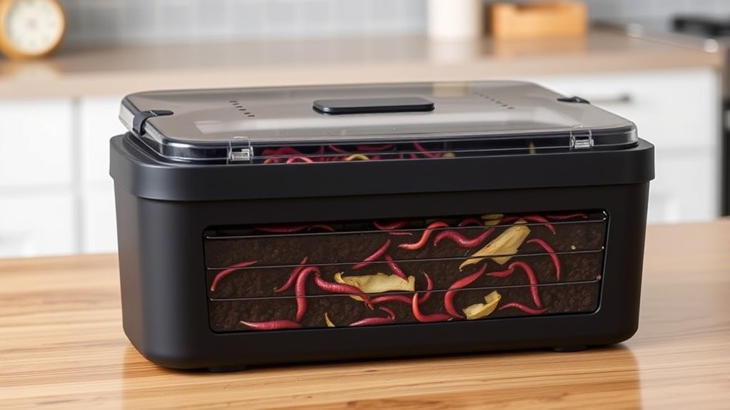 choose durable odor control bins