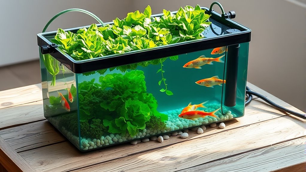 choosing suitable aquaponic systems