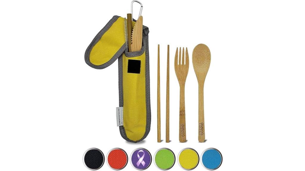 complete travel utensil kit