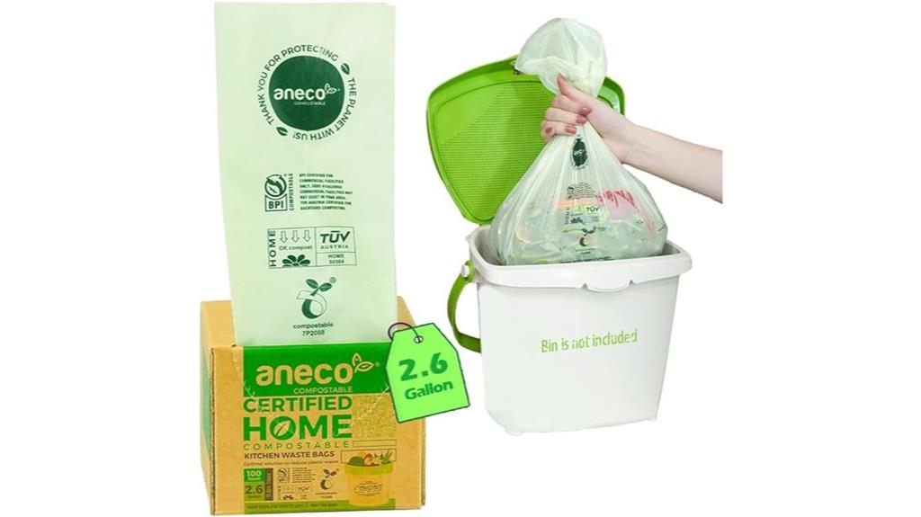 compostable kitchen waste bags
