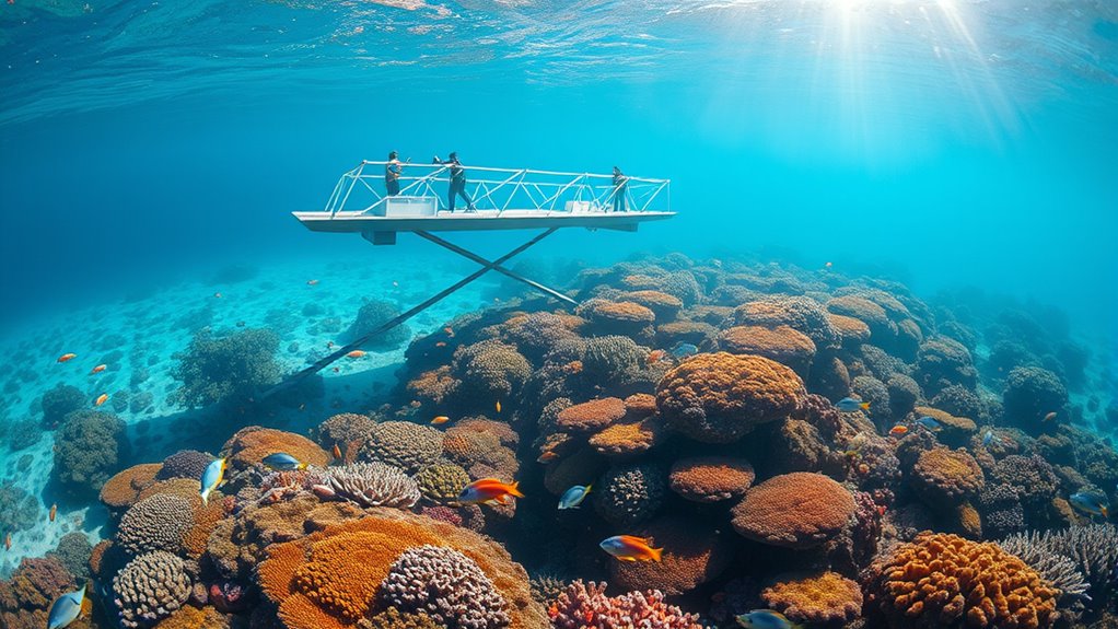 coral propagation for reef restoration