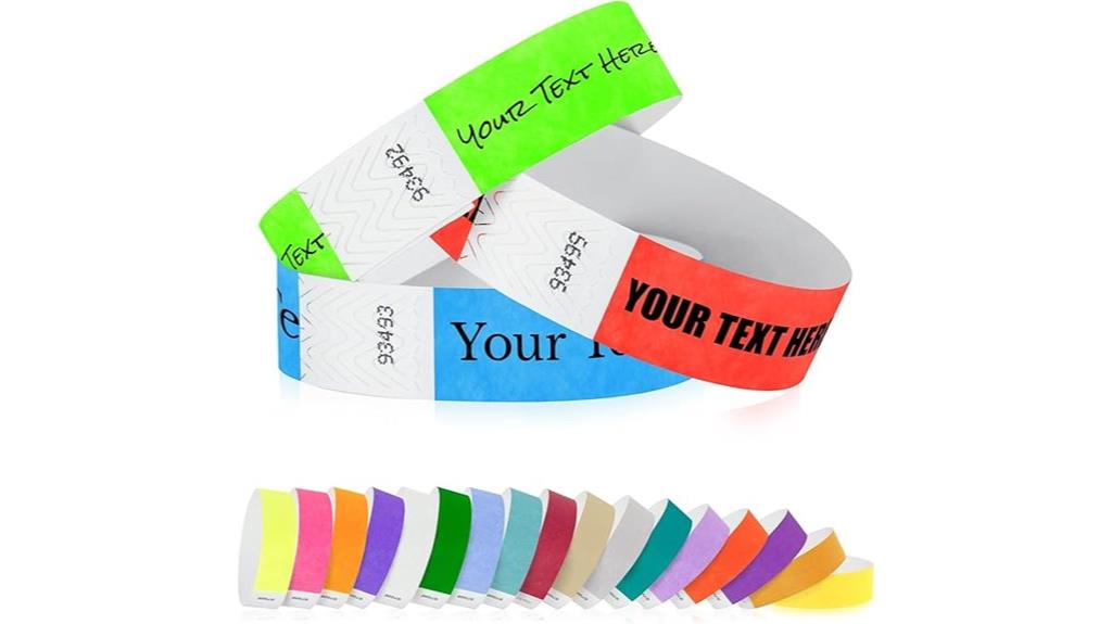 custom event security wristbands