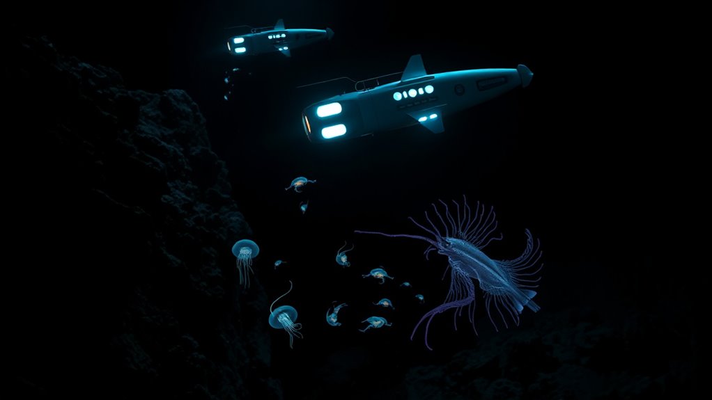 deep sea life adaptations