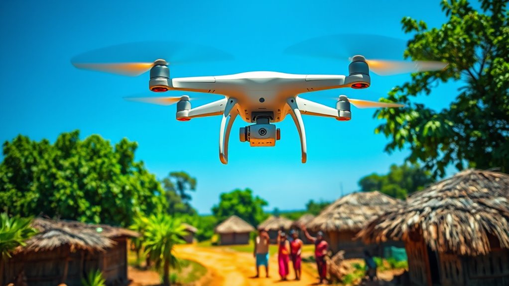 drones revolutionizing remote healthcare