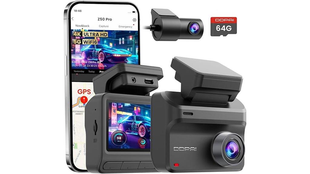 dual lens car camera