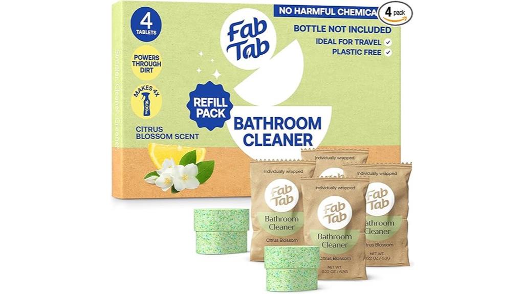 eco friendly bathroom cleaning tablets