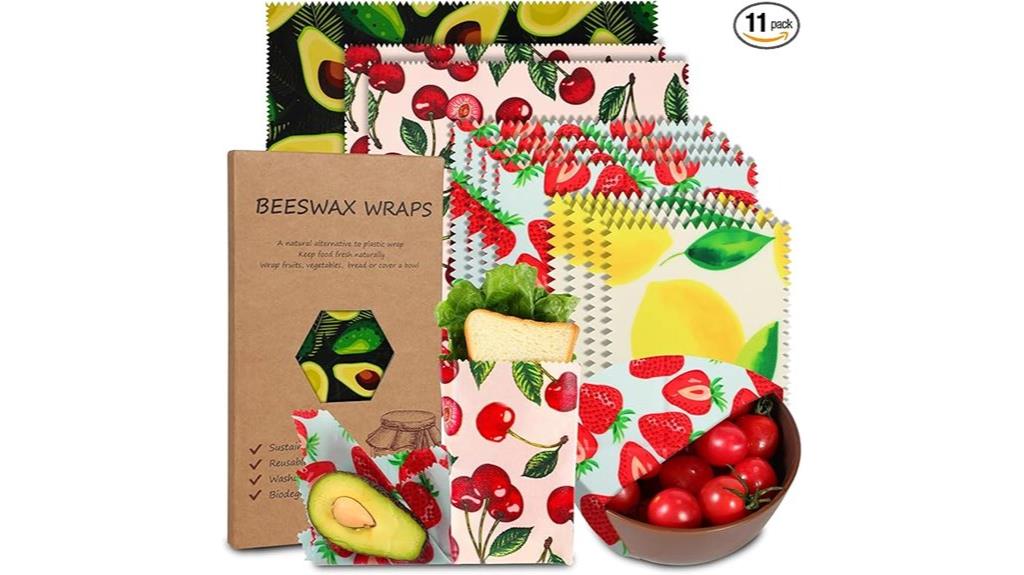 eco friendly beewax wraps