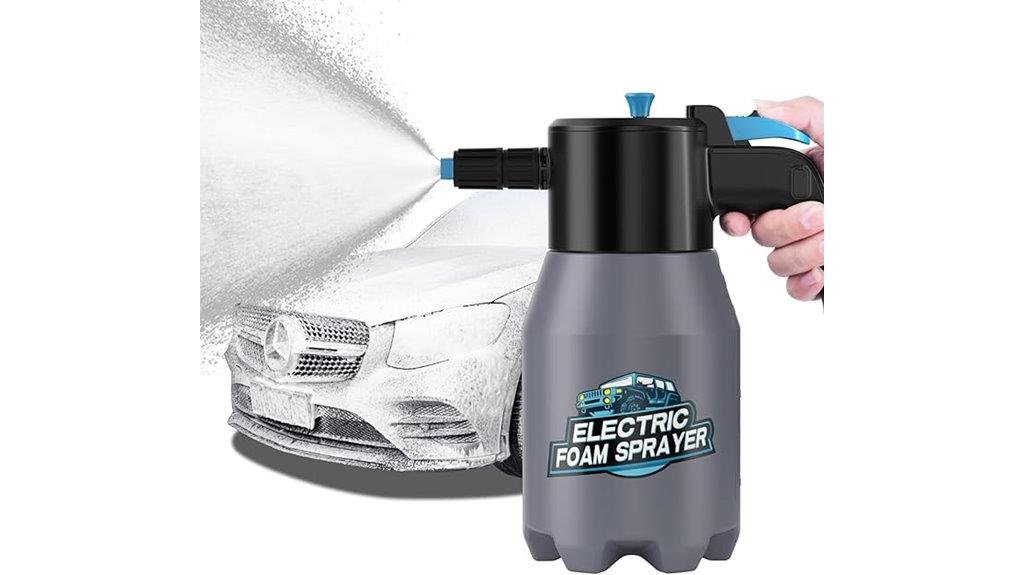 electric foam sprayer