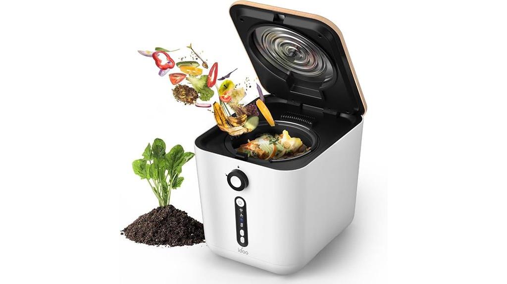 electric kitchen compost bin