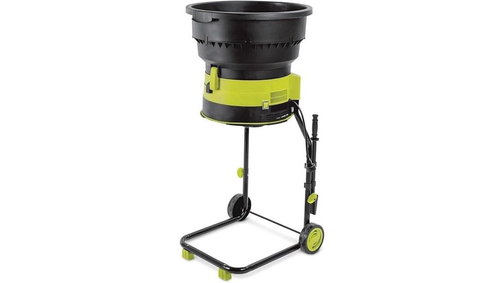 electric yard waste shredder