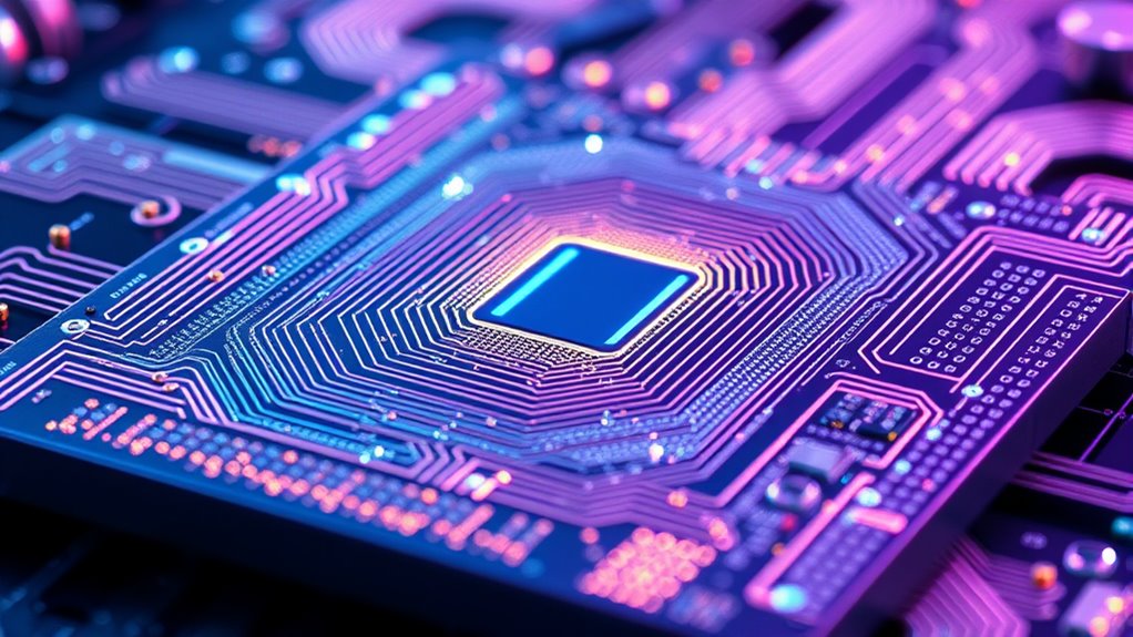 electron spin based data processing