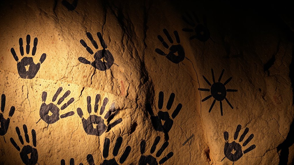 evolution of symbolic cave art