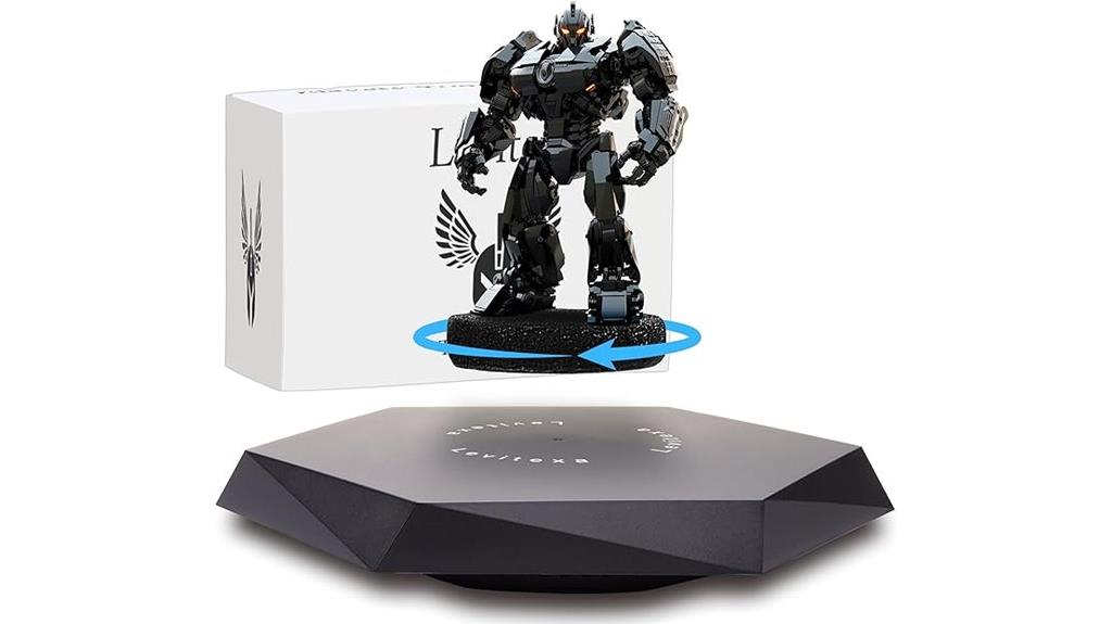 floating figure display stand