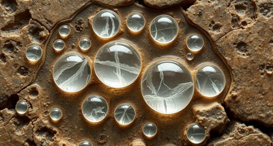 fossilized raindrops reveal climate