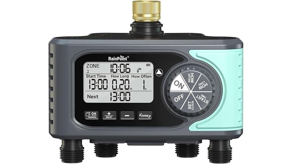 four outlet digital timer