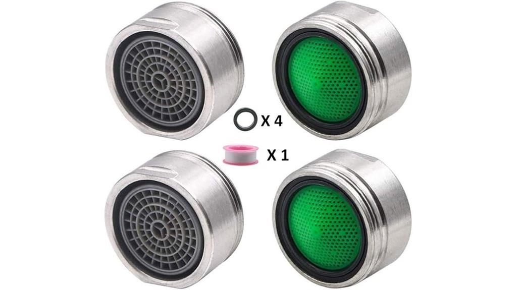 four pack 1 5 gpm aerators