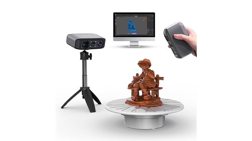 handheld 3d scanner precision
