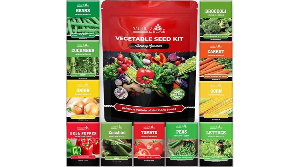 heirloom seeds for gardening
