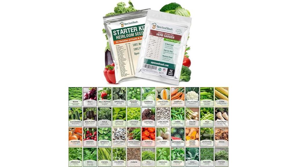 herb seed variety bundle