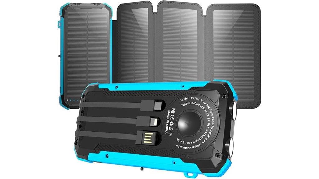 high capacity solar charger