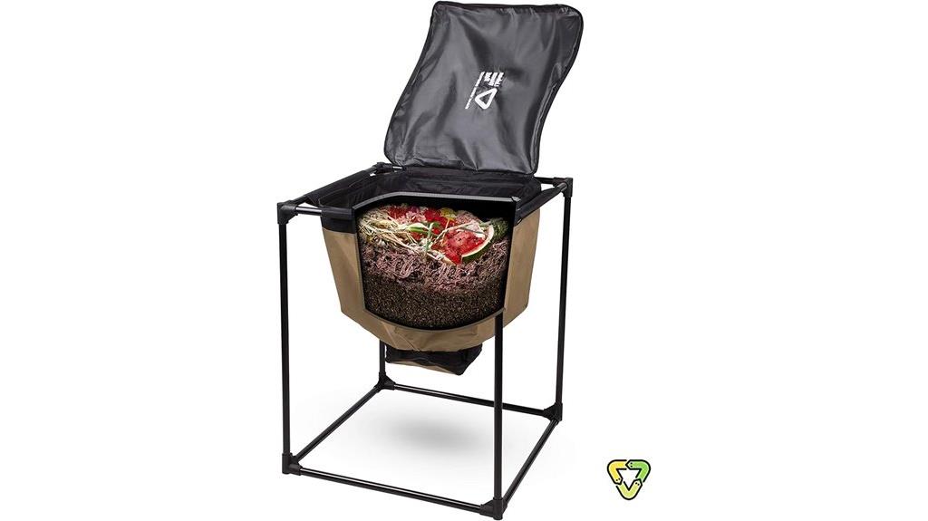 indoor composting worm bin