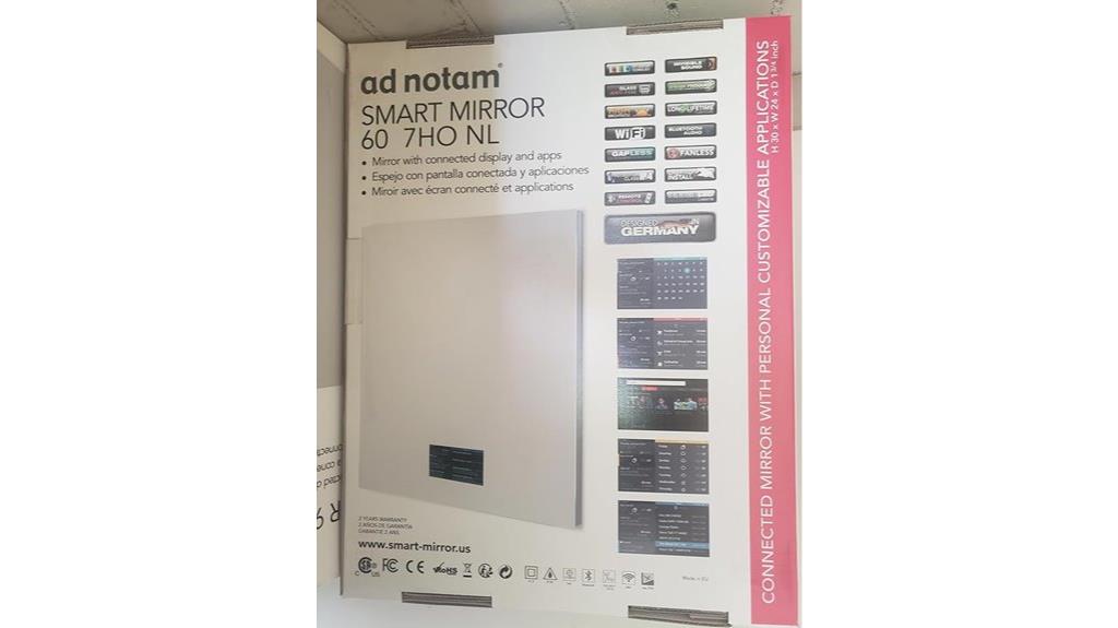 interactive reflective digital display
