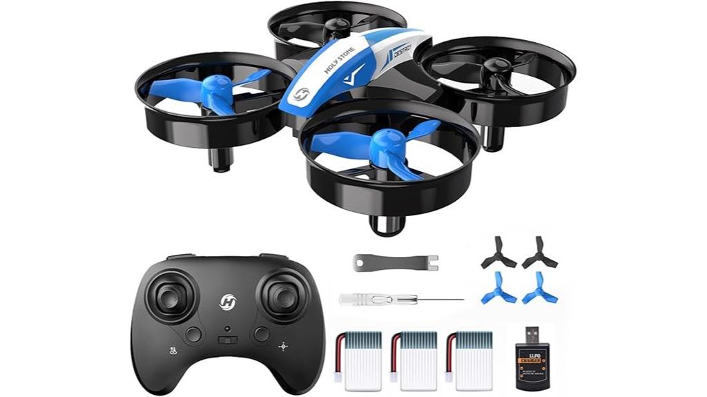 kid friendly blue mini drone