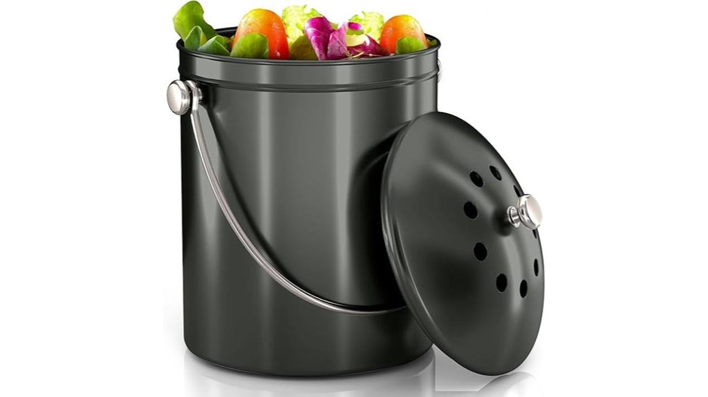 kitchen compost bin countertop