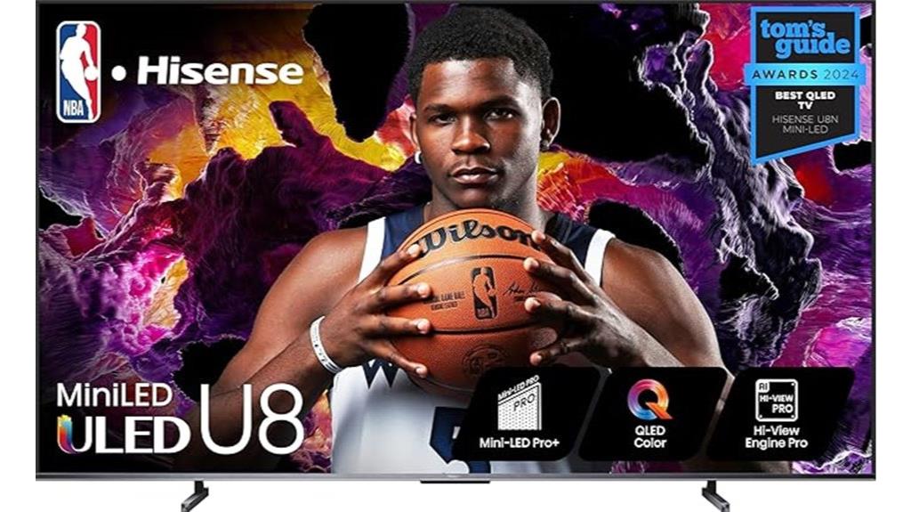 large 100 inch 4k tv