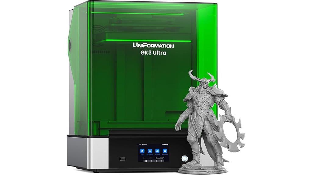 large volume resin printer