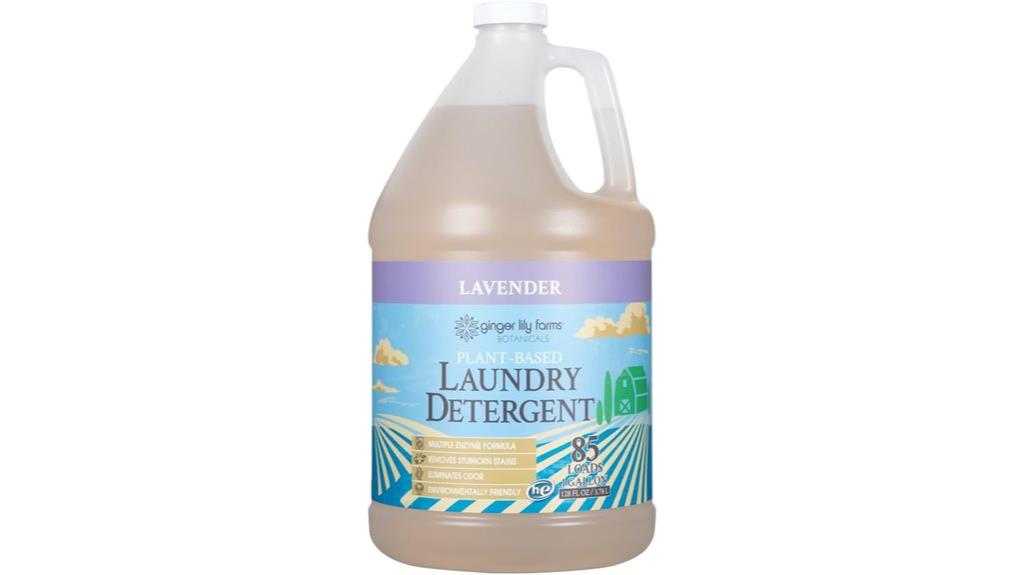 lavender scented liquid detergent