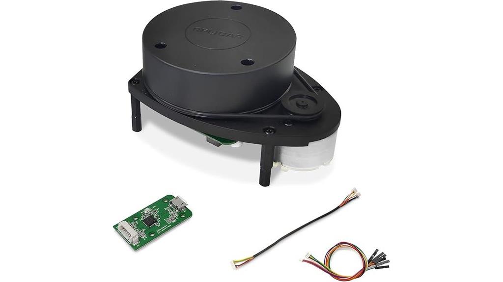 lidar sensor with connectors