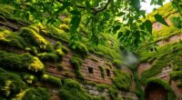 mossy pollution filtering walls