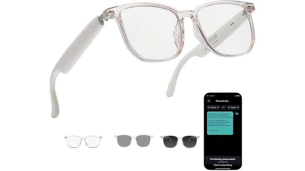 multilingual smart glasses
