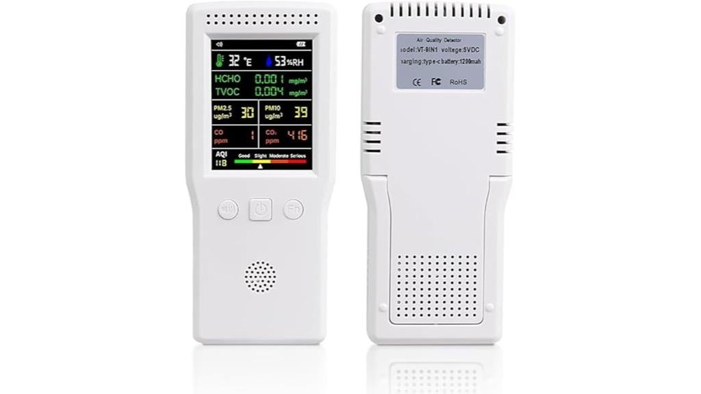 nine in one air monitor