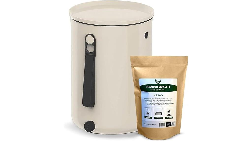 odor free composting bin