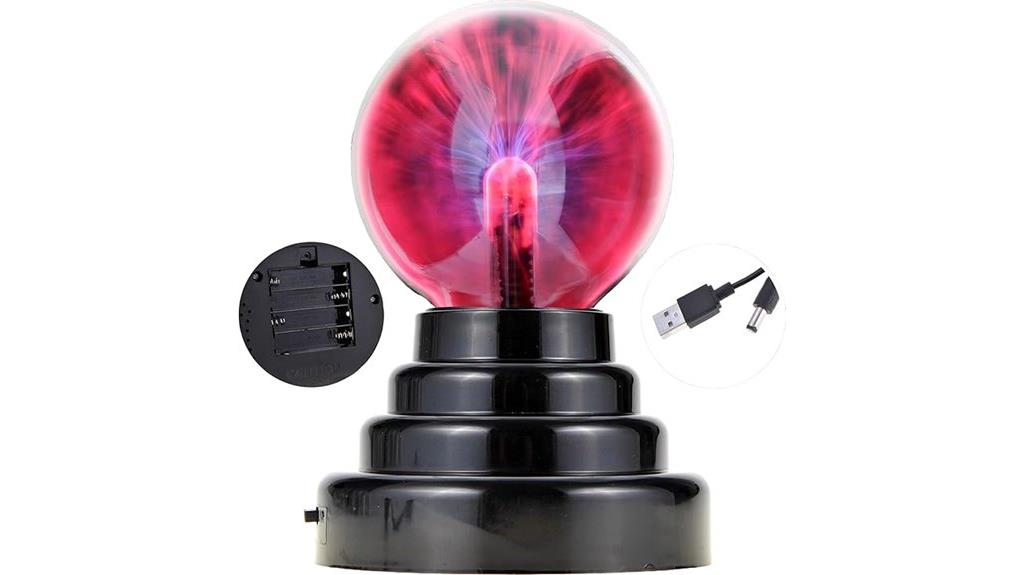 plasma ball night light