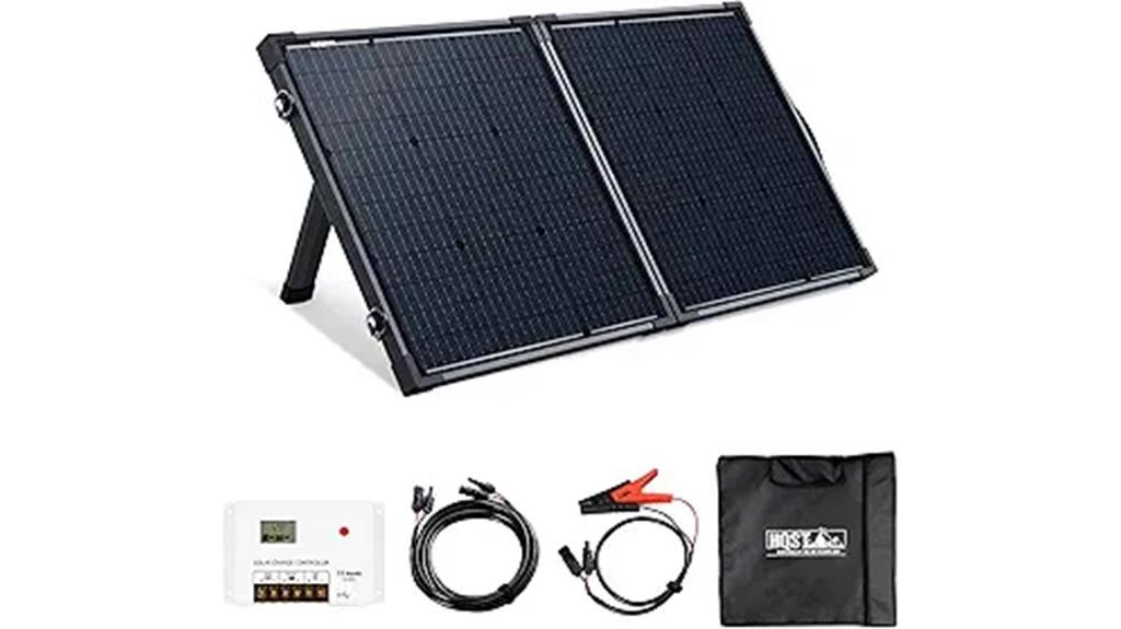 portable 100w solar panel