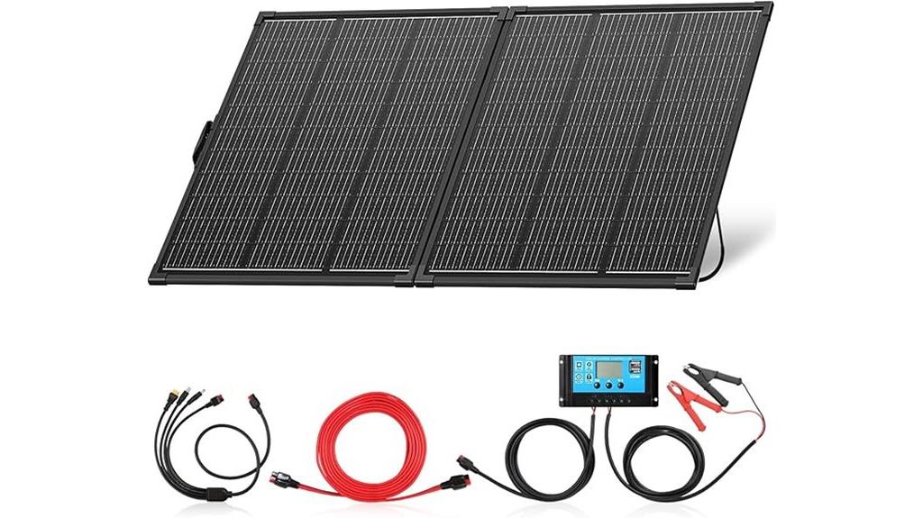 portable 200w solar kit
