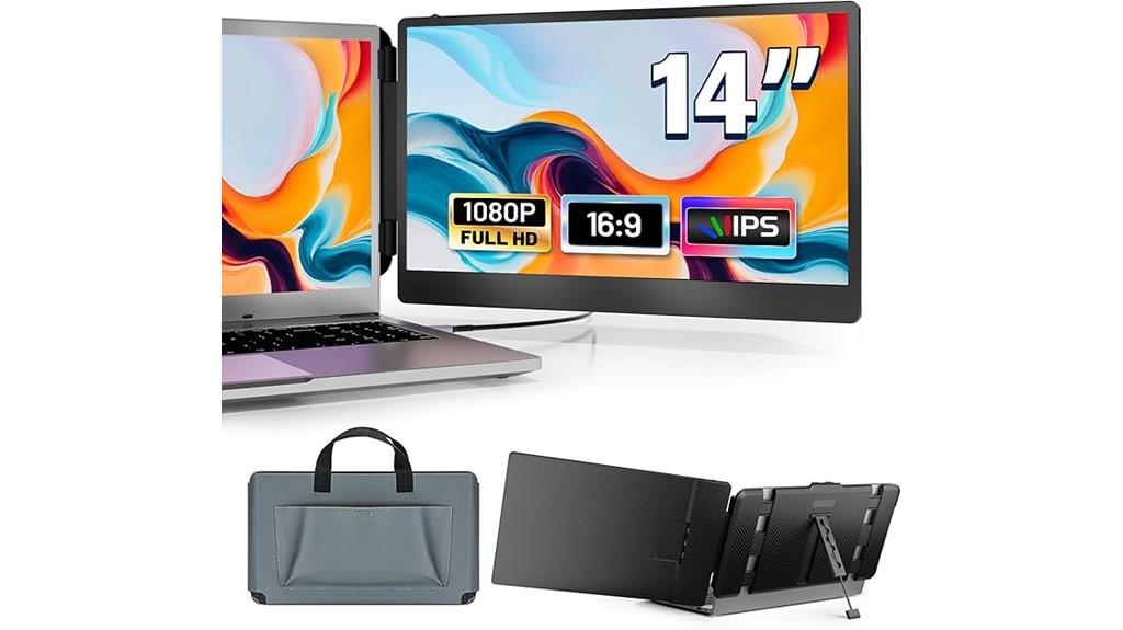 portable dual screen extender