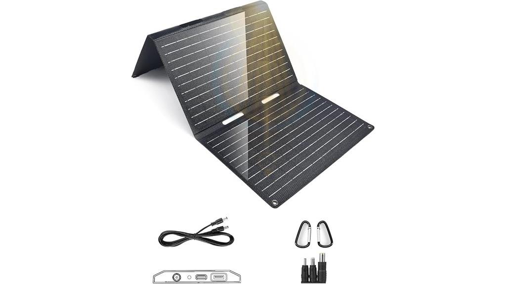 portable foldable solar charger