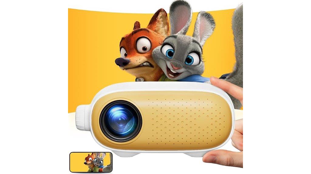 portable iphone projector